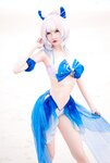 [Cosplay] Potato Godzilla - Kokomi Bikini