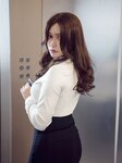 [Cosplay] 麻花麻花酱 OL白衬衫姐姐