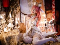 [Cosplay] 二佐Nisa 玉藻前同人舞娘