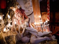 [Cosplay] 二佐Nisa 玉藻前同人舞娘