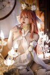 [Cosplay] 二佐Nisa 玉藻前同人舞娘