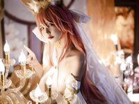 [Cosplay] 二佐Nisa 玉藻前同人舞娘