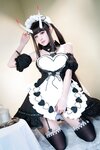 [Cosplay] miko酱 碧蓝航线 能代女仆 [36P-90MB]