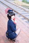 [Cosplay] rioko 凉凉子 - Azure Archives Chun Tour Guide 蔚蓝档案 椿导游