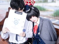 [Cosplay] rioko 凉凉子 - Azure Archives Chun Tour Guide 蔚蓝档案 椿导游