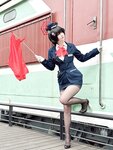 [Cosplay] rioko 凉凉子 - Azure Archives Chun Tour Guide 蔚蓝档案 椿导游
