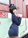 [Cosplay] rioko 凉凉子 - Azure Archives Chun Tour Guide 蔚蓝档案 椿导游