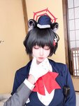 [Cosplay] rioko 凉凉子 - Azure Archives Chun Tour Guide 蔚蓝档案 椿导游