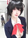 [Cosplay] rioko 凉凉子 - Azure Archives Chun Tour Guide 蔚蓝档案 椿导游
