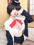 [Cosplay] rioko 凉凉子 - Azure Archives Chun Tour Guide 蔚蓝档案 椿导游