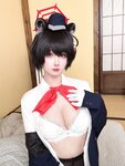 [Cosplay] rioko 凉凉子 - Azure Archives Chun Tour Guide 蔚蓝档案 椿导游