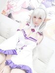 [Cosplay] Nagisa 魔物喵 - NAGISA Monster Selfie 05 NAGISA魔物喵自撮り05 エミリア (動画入り)