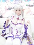 [Cosplay] Nagisa 魔物喵 - NAGISA Monster Selfie 05 NAGISA魔物喵自撮り05 エミリア (動画入り)