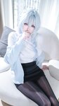 [Cosplay] 樱梨梨 雪女
