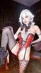 [Cosplay] Byoru - Arlecchino dress