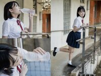 [Photobook] 粒楽あむ グラビア写真集 南の風に包まれて