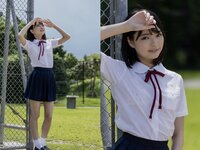 [Photobook] 粒楽あむ グラビア写真集 南の風に包まれて