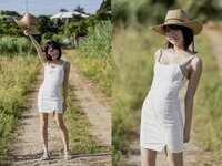 [Photobook] 粒楽あむ グラビア写真集 南の風に包まれて