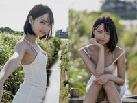 [Photobook] 粒楽あむ グラビア写真集 南の風に包まれて