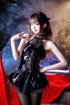 [Cosplay] 封疆疆v 琉光黑丝