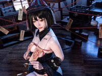 [Cosplay] 桃良阿宅 华甲小僵尸
