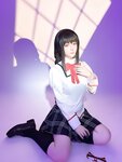[Cosplay] 星之迟迟 – 2024年05月计划G 赠品 魔法少女小圆 晓美焰[22P-161MB]