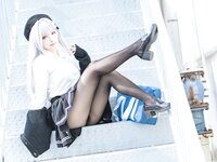 [Cosplay] 宫本桜 舰长图 碧蓝航线 斯库拉JK