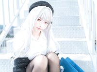 [Cosplay] 宫本桜 舰长图 碧蓝航线 斯库拉JK