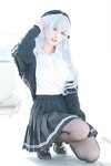 [Cosplay] 宫本桜 舰长图 碧蓝航线 斯库拉JK