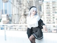[Cosplay] 宫本桜 舰长图 碧蓝航线 斯库拉JK