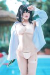 [Cosplay] Banbanko 半半子 - Taiho Swimsuit “Shirahama Daydream” 大鳳水着 「白浜のデイドリーム」