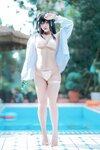[Cosplay] Banbanko 半半子 - Taiho Swimsuit “Shirahama Daydream” 大鳳水着 「白浜のデイドリーム」