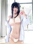 [Cosplay] Banbanko 半半子 - Taiho Swimsuit “Shirahama Daydream” 大鳳水着 「白浜のデイドリーム」