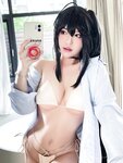 [Cosplay] Banbanko 半半子 - Taiho Swimsuit “Shirahama Daydream” 大鳳水着 「白浜のデイドリーム」