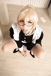 [Cosplay] Tsuki Desu - Saber Maid