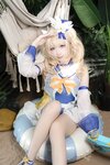 [Cosplay] 樱梨梨 芭芭拉泳装