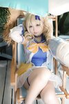 [Cosplay] 樱梨梨 芭芭拉泳装