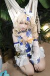 [Cosplay] 樱梨梨 芭芭拉泳装