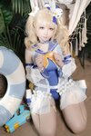 [Cosplay] 樱梨梨 芭芭拉泳装