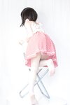 [Cosplay] Shenze Yongli 神沢永莉 - Pink plaid skirt 粉色格子裙