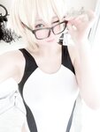 [Cosplay] Ringo Mitsuki 林檎蜜紀 - 久々♥なジャンヌお姉ちゃんのえちえちクイコミ❣ピタピタ競泳水着♥