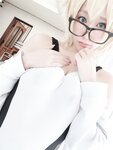 [Cosplay] Ringo Mitsuki 林檎蜜紀 - 久々♥なジャンヌお姉ちゃんのえちえちクイコミ❣ピタピタ競泳水着♥