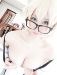 [Cosplay] Ringo Mitsuki 林檎蜜紀 - 久々♥なジャンヌお姉ちゃんのえちえちクイコミ❣ピタピタ競泳水着♥