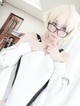 [Cosplay] Ringo Mitsuki 林檎蜜紀 - 久々♥なジャンヌお姉ちゃんのえちえちクイコミ❣ピタピタ競泳水着♥