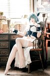 [Cosplay] Banbanko 半半子 - Cheshire body pillow チェシャー 抱き枕