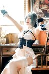 [Cosplay] Banbanko 半半子 - Cheshire body pillow チェシャー 抱き枕