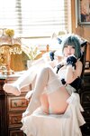 [Cosplay] Banbanko 半半子 - Cheshire body pillow チェシャー 抱き枕
