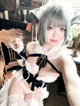 [Cosplay] Banbanko 半半子 - Cheshire body pillow チェシャー 抱き枕