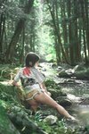 [Cosplay] Hitsuji Negoto 音琴ひつじ - Loincloth girl ふんどし娘～納涼