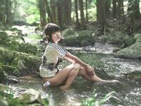 [Cosplay] Hitsuji Negoto 音琴ひつじ - Loincloth girl ふんどし娘～納涼